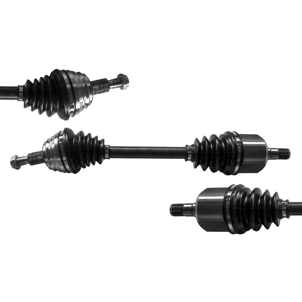 Pair CV Axle Joint Assembly Front For Volkswagen Beetle Auto Trans 1.8L 2.0L I4