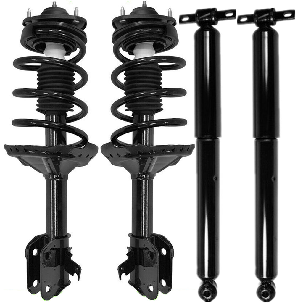 For 2005 2006 2007 Honda Odyssey3.5L FWD Front Quick Struts + Rear Shocks