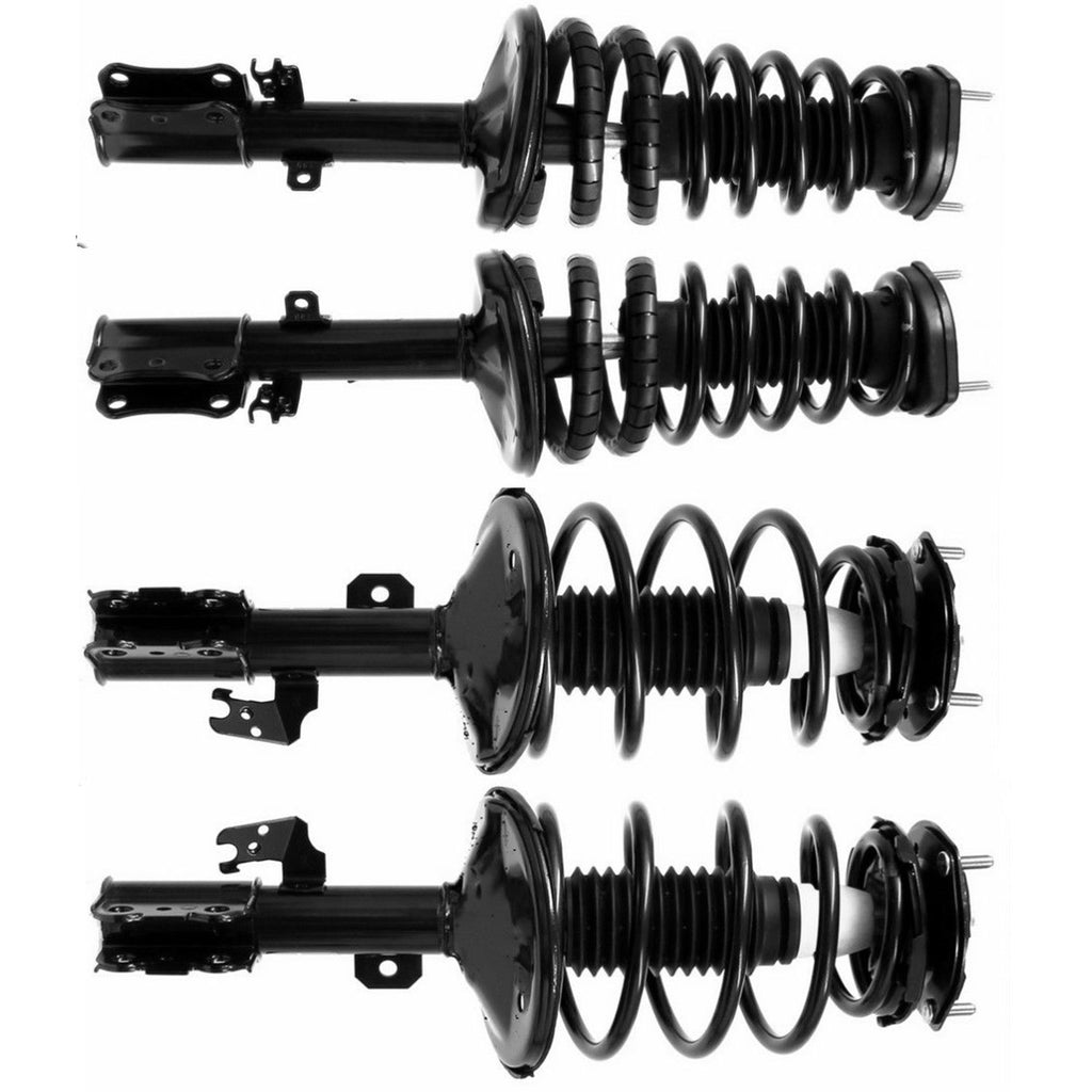 For 2002 2003 Toyota Camry Front Rear Full Set Complete Quick Strut Assembly