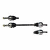 Rear LH+RH Set CV Axle Shaft for 2005 06 07 Cadillac CTS 2.8L 3.6L Manual Trans