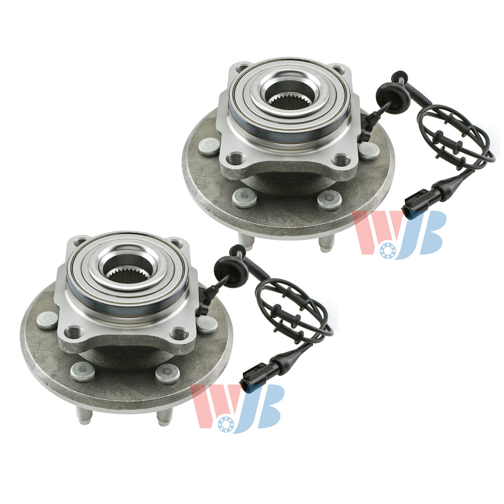 WJB 2 Rear Wheel Hub Bearing Assembly Fit Ford Expedition Lincoln 2006-2003