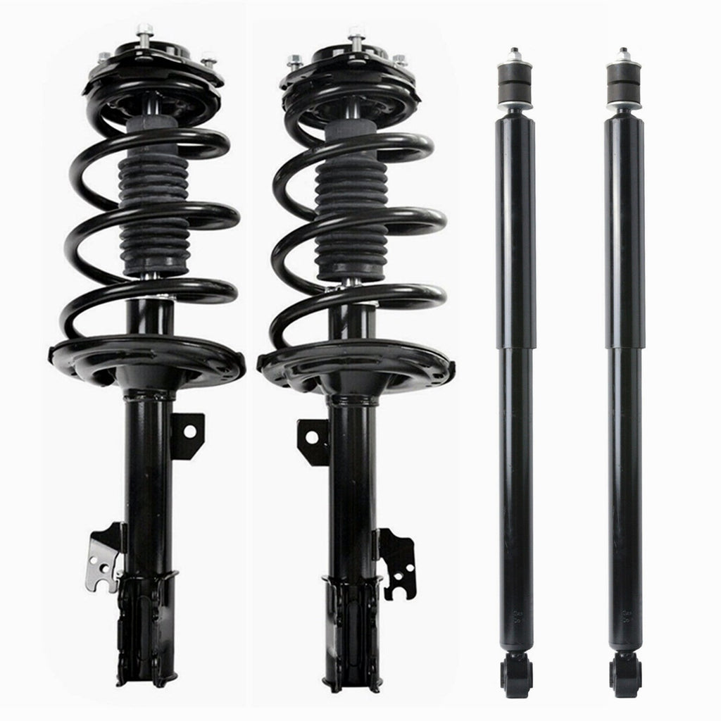 Front Complete Struts & Spring + Rear Shocks For 2011-2014 Toyota Sienna AWD