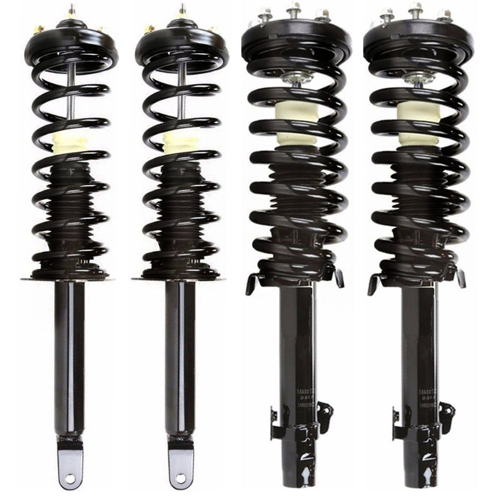 For 2008 2009 2010 2011 2012 HONDA ACCORD 2.4L Front Rear Strut Assembly Spring