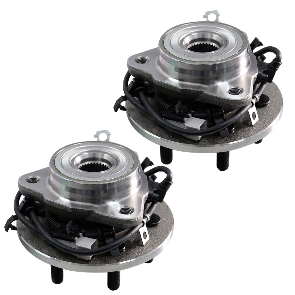 Pair Front Right Wheel Hub Bearing Assembly For Dodge Dakota Durango 4WD 515009