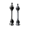 Front LH+RH Set CV Axle Shaft For Audi A6 Quattro Auto Trans 2.8L 3.0L 1998-2004