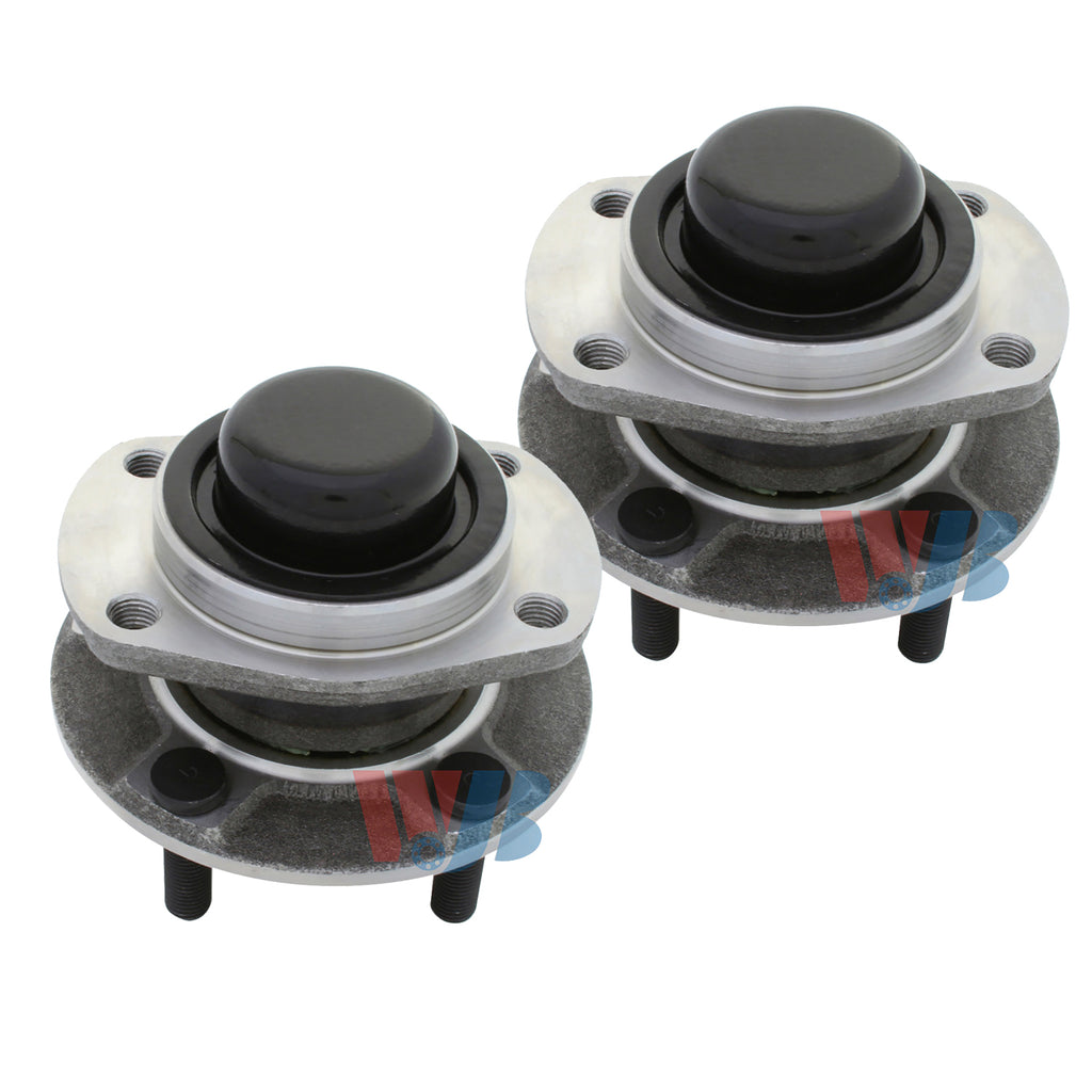 Pair Rear Wheel Hub Bearing Fit Town & Country Voyager Grand Caravan Non-ABS