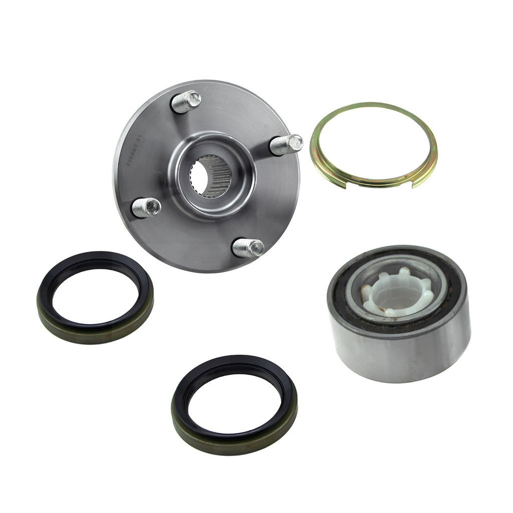 GSP Front Wheel Hub Bearing Assembly Kit For Toyota Corolla Chevy Geo Prizm AWD