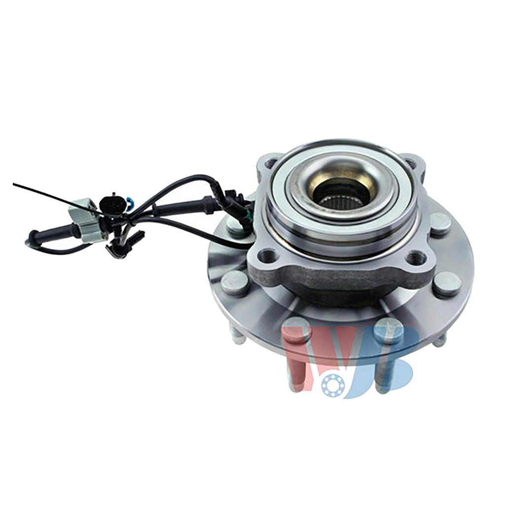 WJB 2 Front Wheel Hub Bearing Assembly Fit Chevy GMC Sierra 3500 2500 HD RWD 4WD