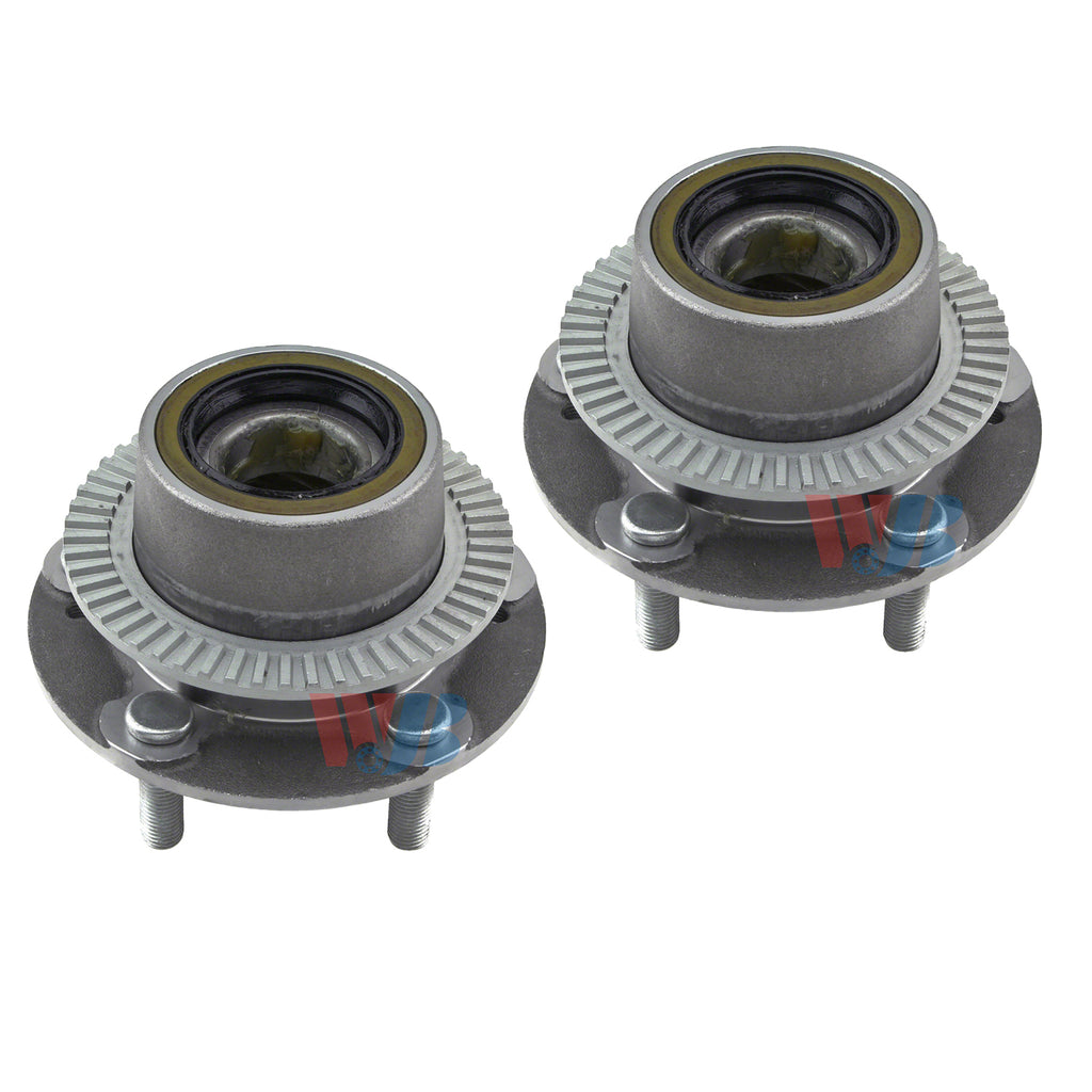 WJB 2 Rear Wheel Hub Bearing Assembly Fit Kia Sedona FWD 4-Wheel ABS 2003-2005