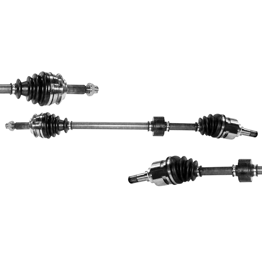 Front Left Right Pair CV Axle Joint Shaft Assembly For Toyota Yaris 1.5L 2007-14