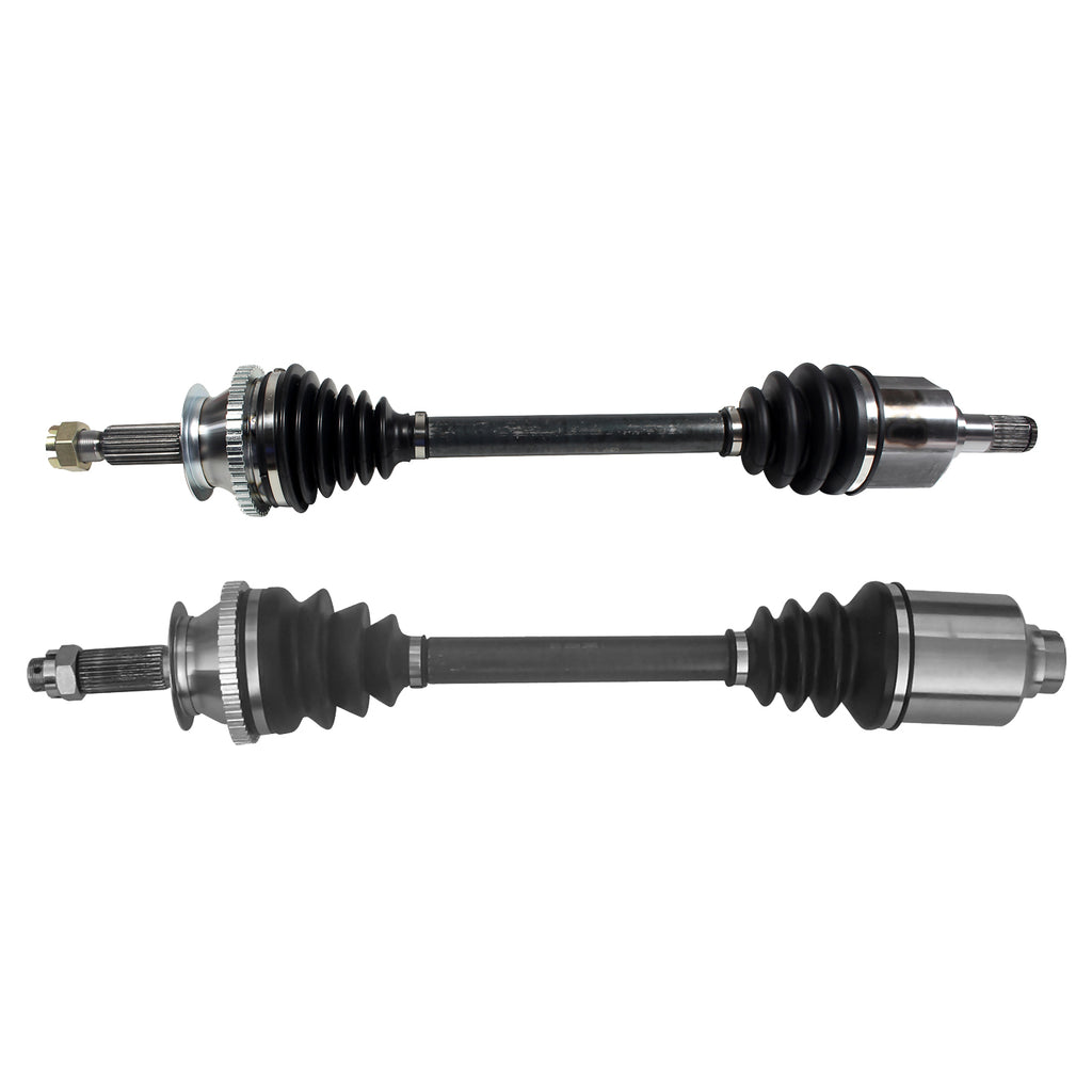 Pair CV Axle Joint Assembly Front For Hyundai Sonata GLS Sedan Standard Trans V6