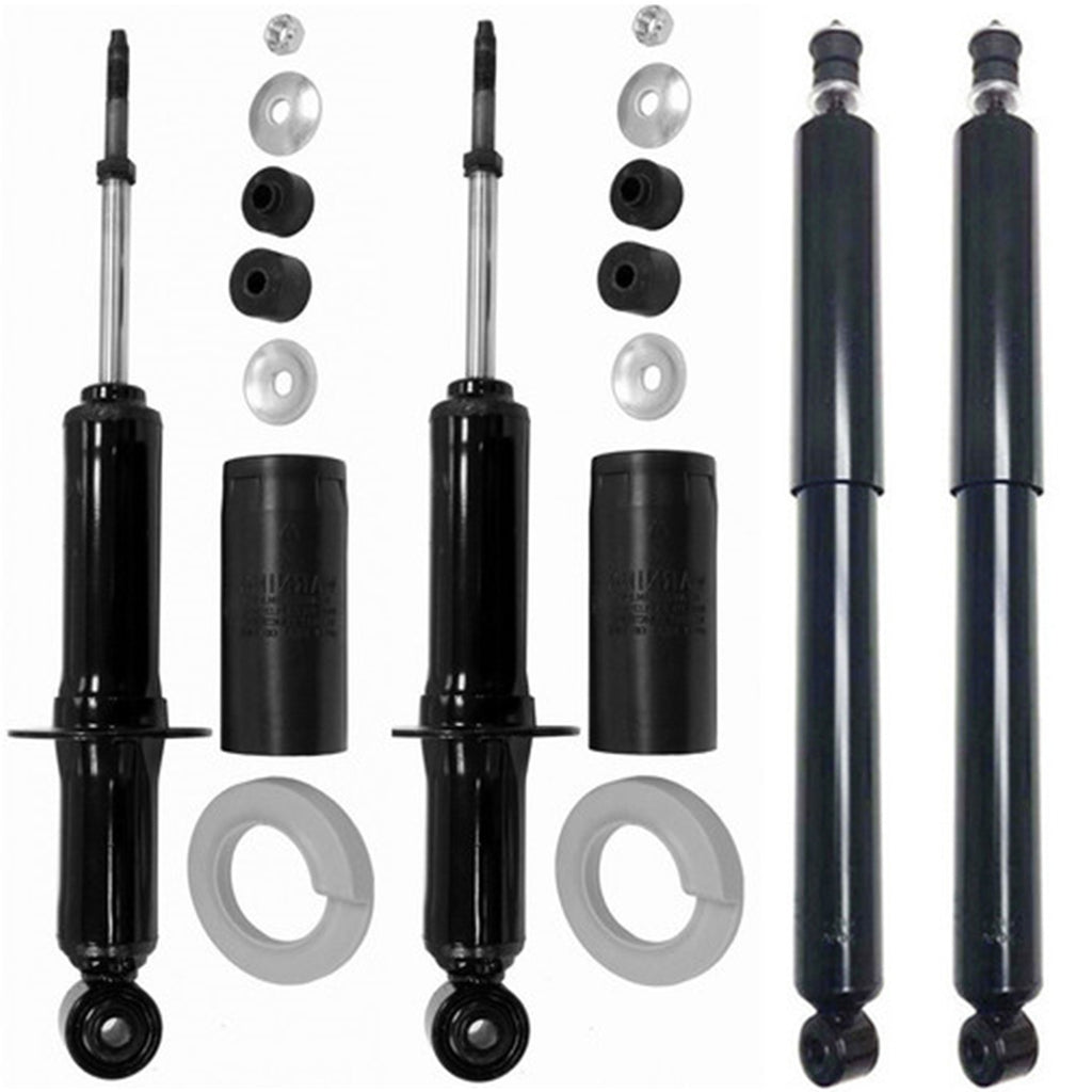 For 2000-2006 Toyota Tundra 4WD Front Suspension Struts Rear Shocks