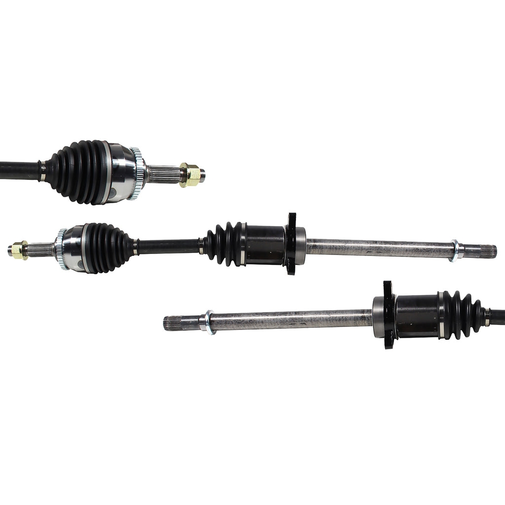 Pair CV Axle Joint Assembly Front For Nissan Maxima Sedan Auto CVT Trans 3.5L V6