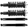 For 2008 - 2018 Nissan Frontier 2.5L Front Struts & Coil Springs Rear Shocks