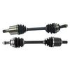 Pair CV Axle Joint Assembly Front ForHonda Civic Base Wagon 4WD 1.3L 1.5L 85-87