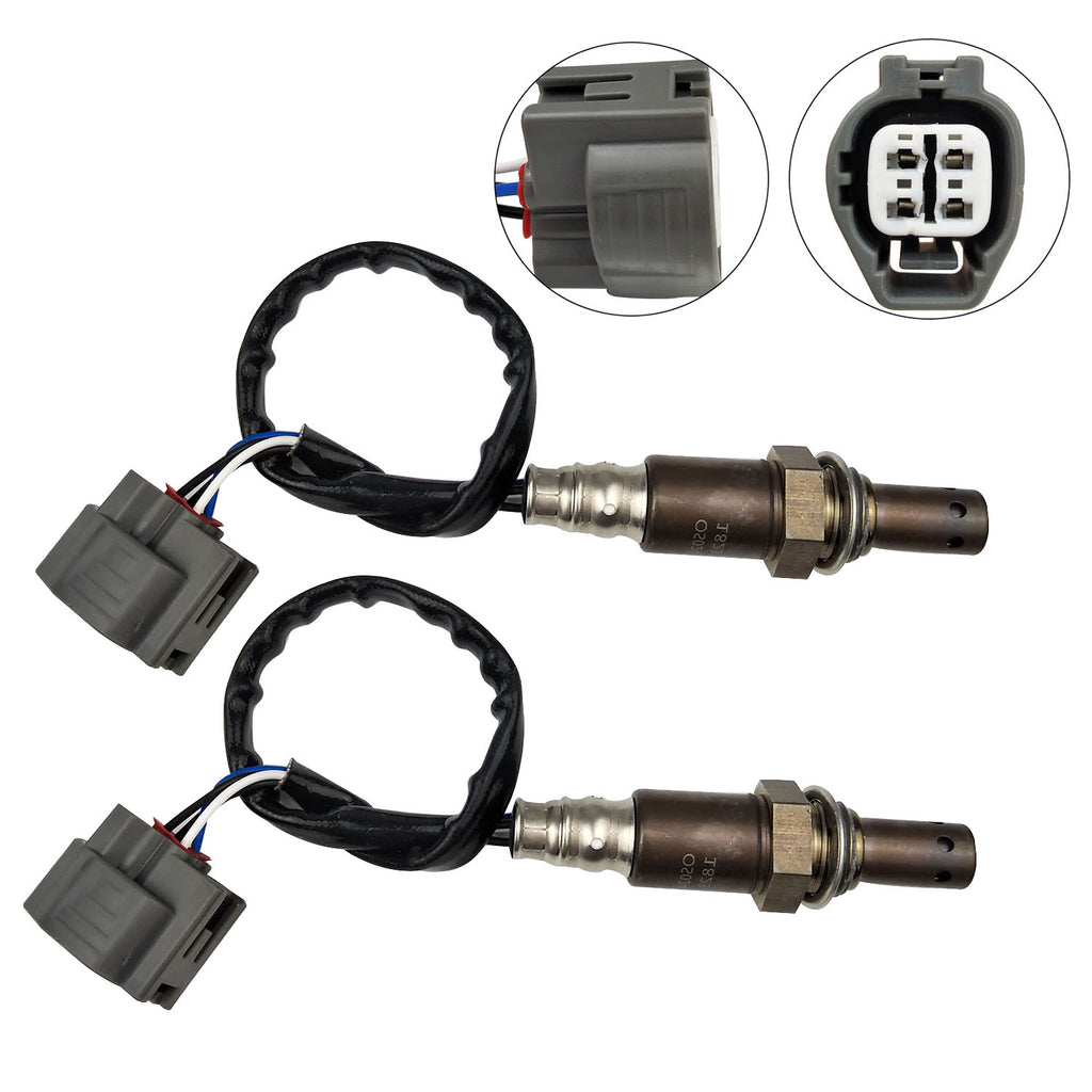 2Pcs O2 Oxygen Sensor Upstream For 2006-2009 Jaguar S-type Super V8 Vanden Plas