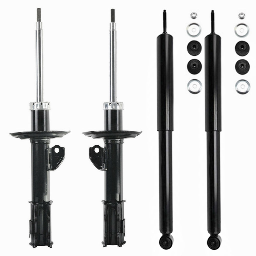 Front Struts & Rear Shocks For 07-12 Toyota Yaris / Prius C 2012-2015