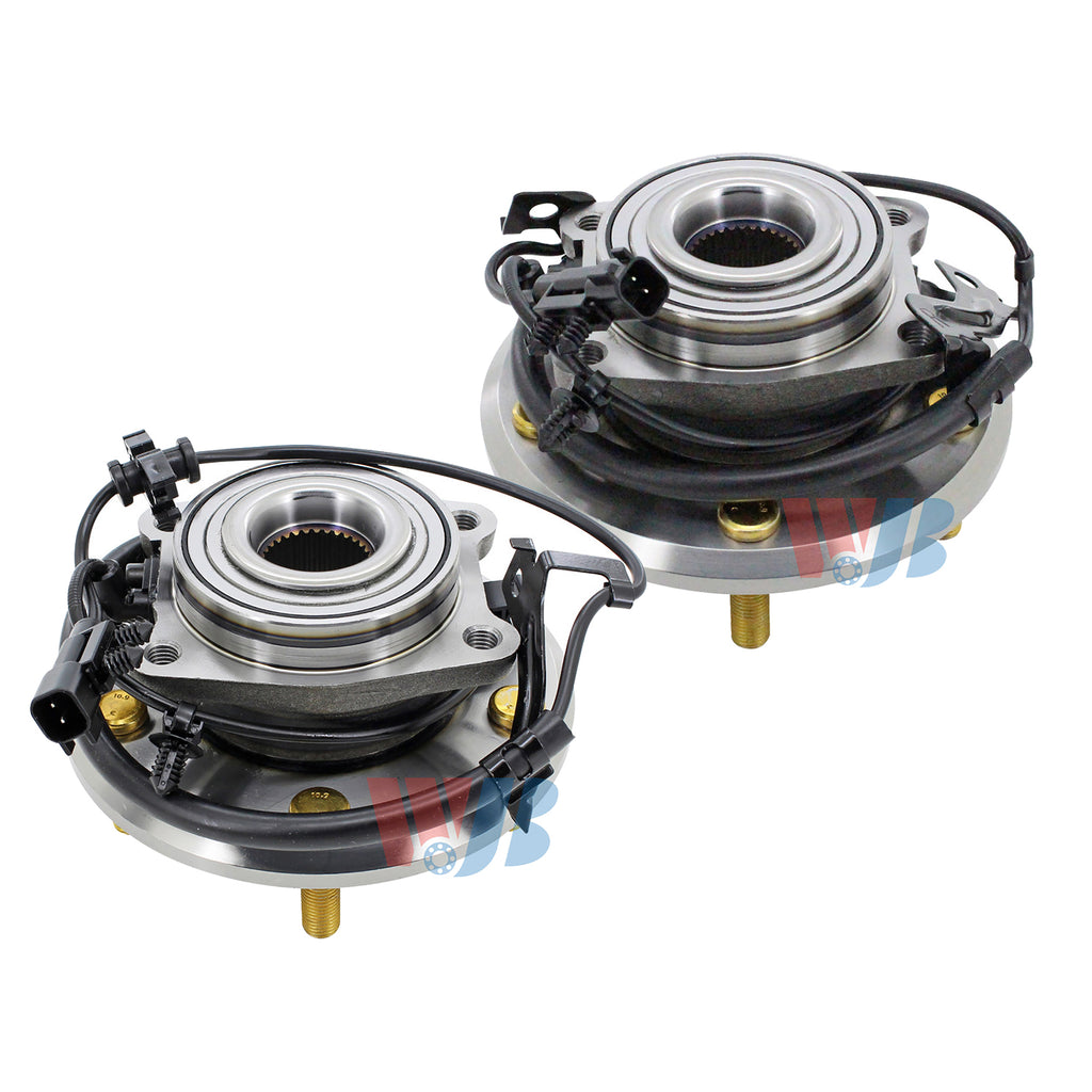 WJB 2 Rear Wheel Hub Bearing Assembly Fit Dodge Journey SXT 2009-2016