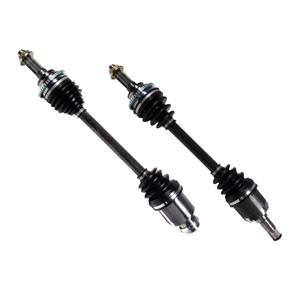 Pair Front CV Axle Joint Shaft ForMazda Protege LX Sedan Auto Trans 1.6L 2.0L