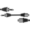 Pair CV Axle Joint Assembly Front For Hyundai Sonata GLS Sedan Standard Trans V6