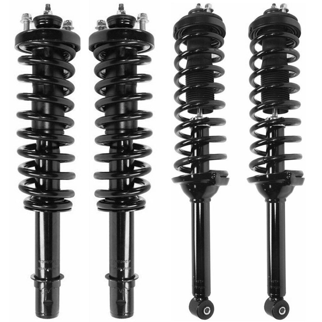 For 1997 - 2001 Honda CR-V CRV Front Rear Struts w/ Coil Springs Assembly