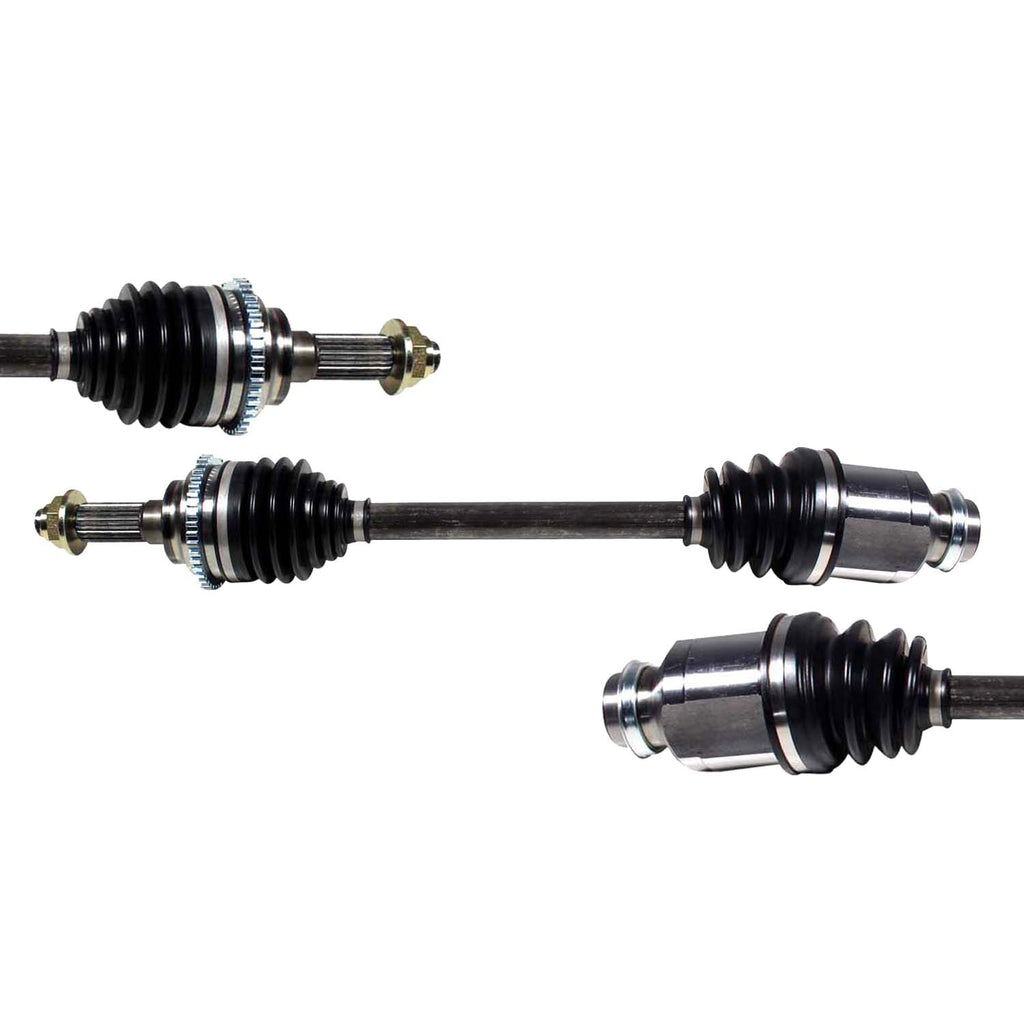 Pair Front CV Axle Joint Shaft ForMazda Protege LX Sedan Auto Trans 1.6L 2.0L