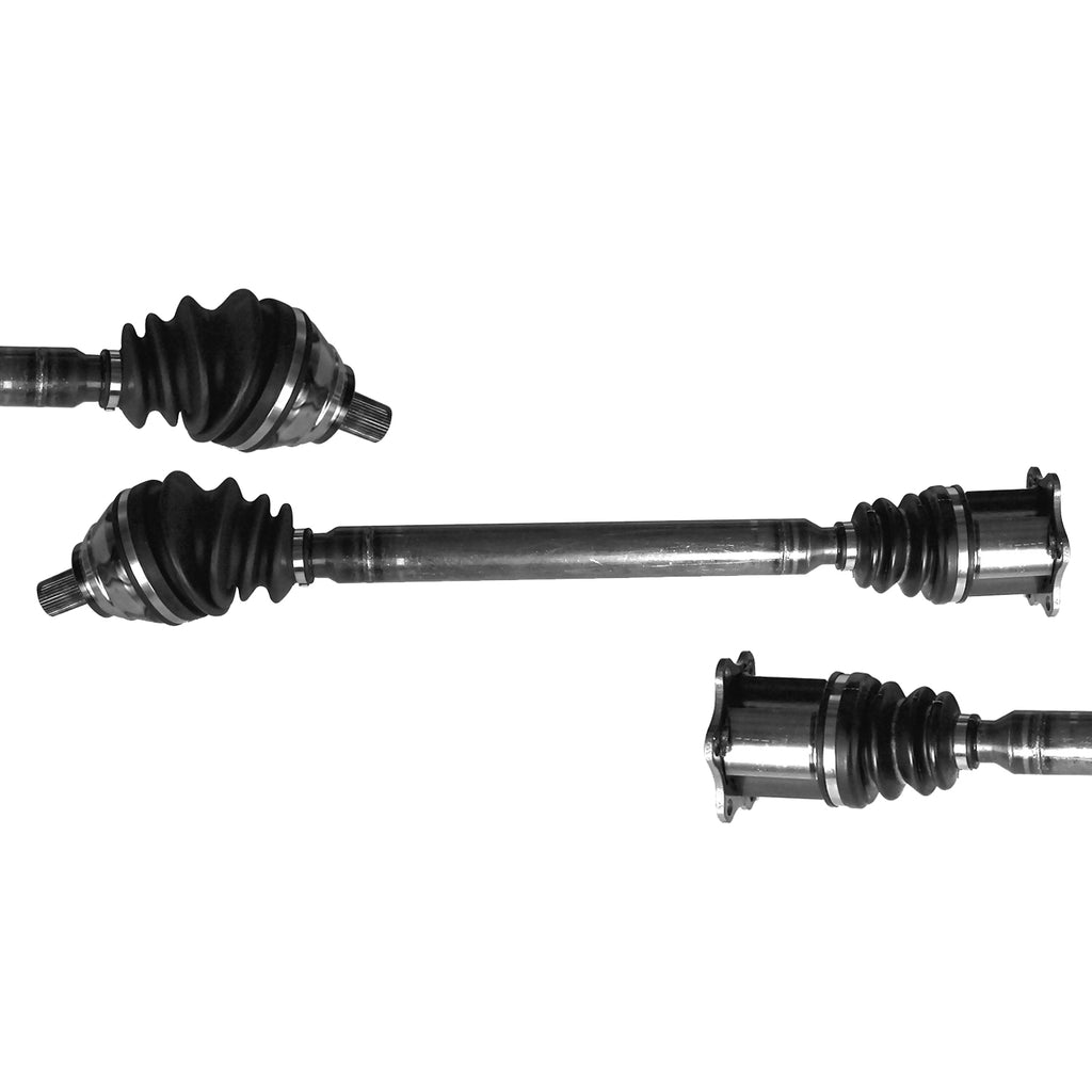 Front Pair CV Axle Shaft For VW Jetta TDI 2.0L Auto Dual Clutch Trans 2010-14