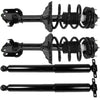 For 2005 2006 2007 Honda Odyssey3.5L FWD Front Quick Struts + Rear Shocks