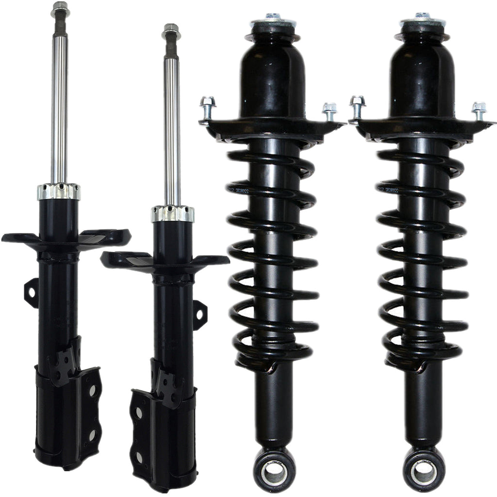 For 2003 - 2008 Toyota Corolla Pair Front Struts & Rear Complete Struts Assembly