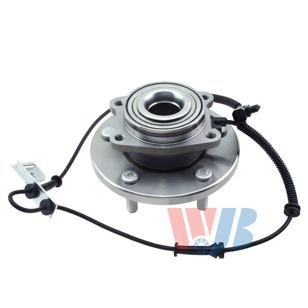 WJB 2X Front Wheel Hub Bearing Assembly Fit 08-11 Town & Country Grand Caravan