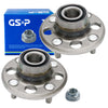 GSP Pair Rear Wheel Hub Bearing Assembly For Acura EL 1.6 Honda Civic Crx 86-00