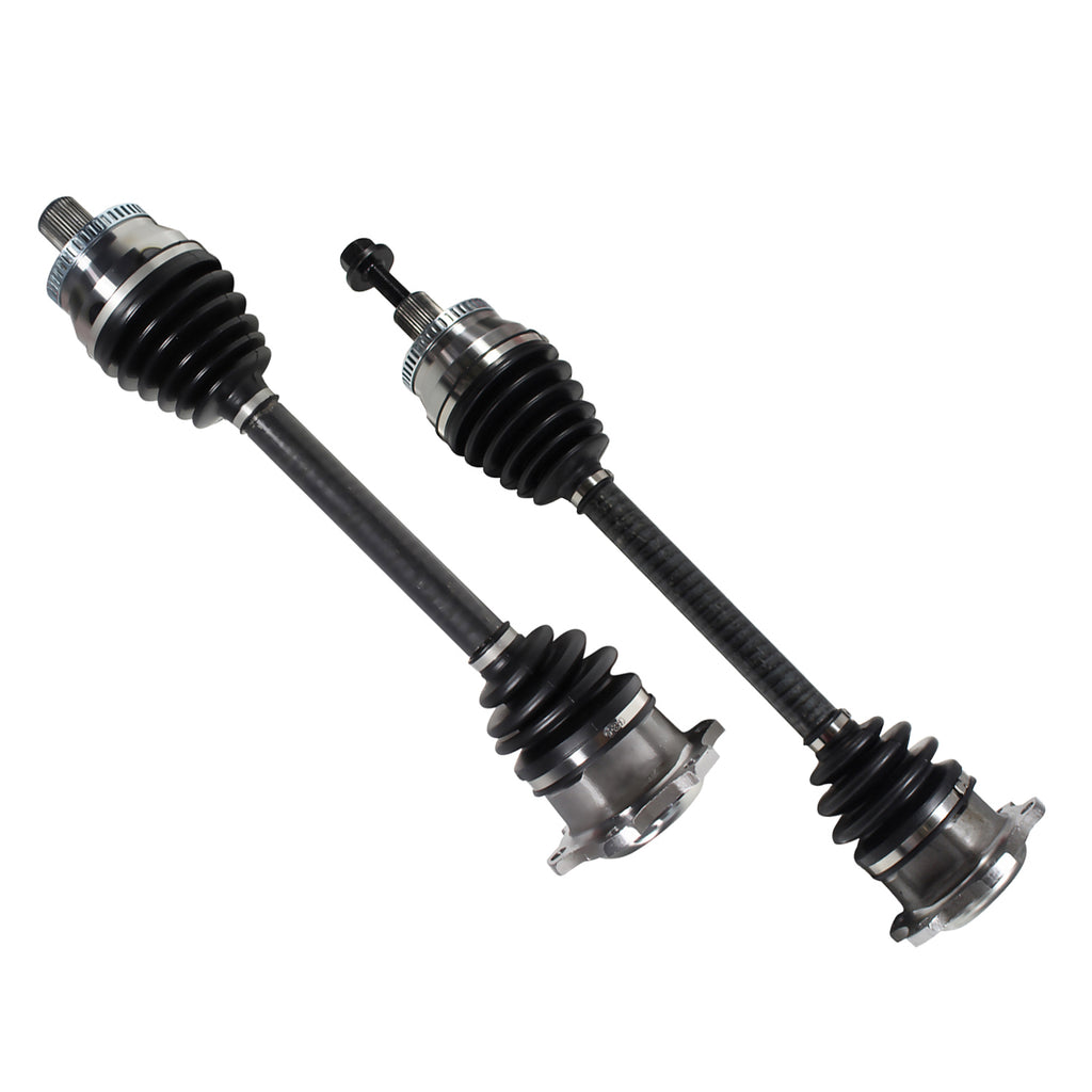 New Pair Front CV Axles Joint Shaft Fit VW Passat 1.8 2.8L Automatic FWD