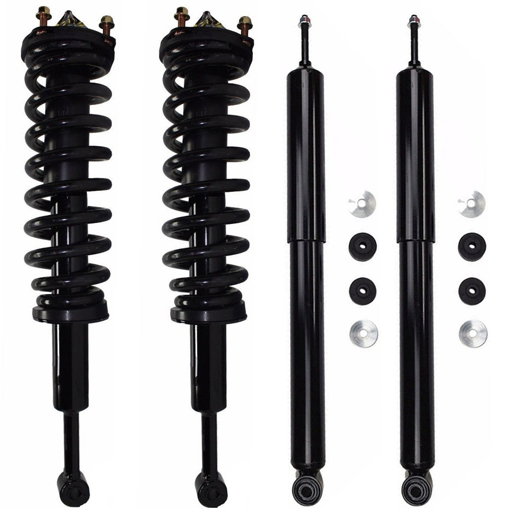 For 4WD TOYOTA TUNDRA Crew / Standard Cab Front Struts & Coil Spring Rear Shocks