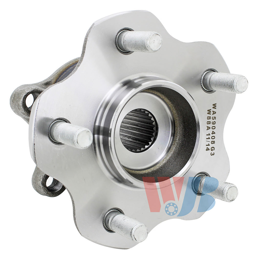 WJB Rear Wheel Hub Bearing Assembly For Nissan Juke Turbocharged AWD