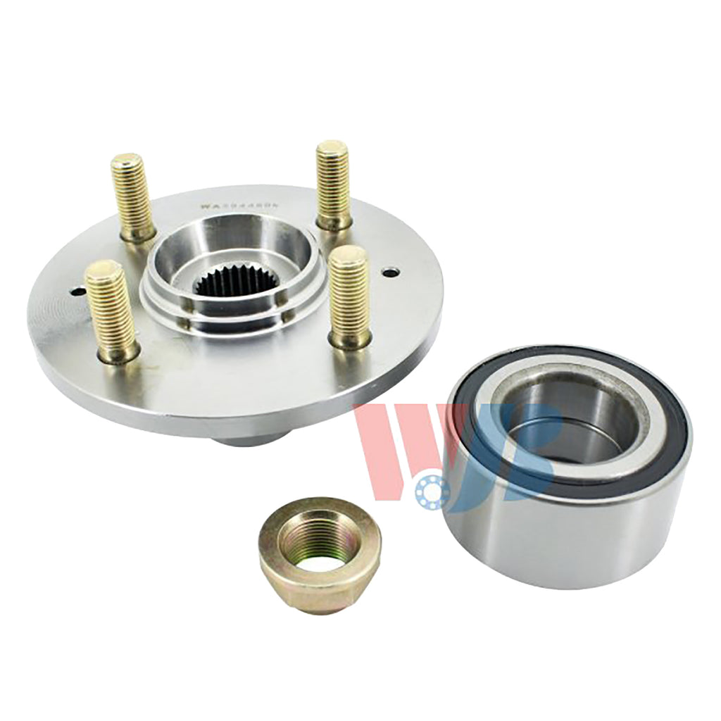 WJB 2 Front Wheel Hub Bearing Assembly Fit Honda Accord LXi DX EX LX SEi 88-90