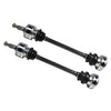 Rear Left Right Pair CV Axle Shaft ForPorsche Boxster Manual Trans 3.2L 2000-04