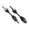 Front Pair CV Axle Joint Assembly For Chrysler PT Cruiser Wagon Auto Trans 2.4L