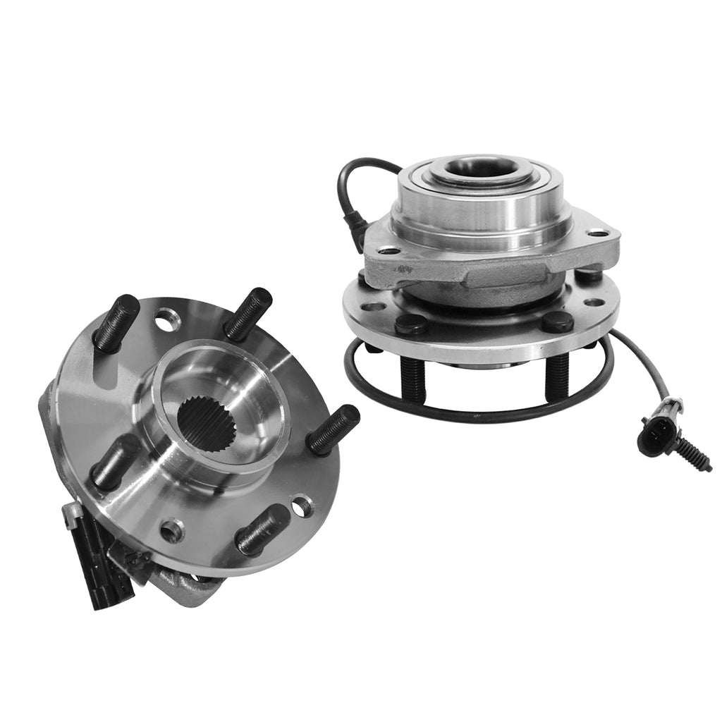 GSP New 1 Pair Front Wheel Hub Bearing Assembly For Chevy S 10  Blazer 4x4 SUV