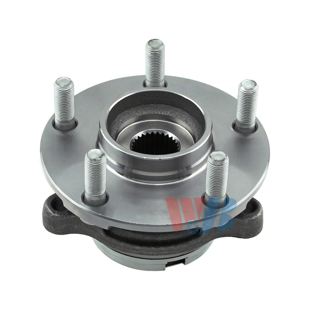 WJB 2 Front Wheel Hub Bearing Assembly Fit Infiniti JX35 Q50 Q70 M35 M37 M56 AWD