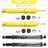 Monroe Front Magnum Shocks & Rear Load Adjusting Shocks For Dodge Ram 1500 RWD