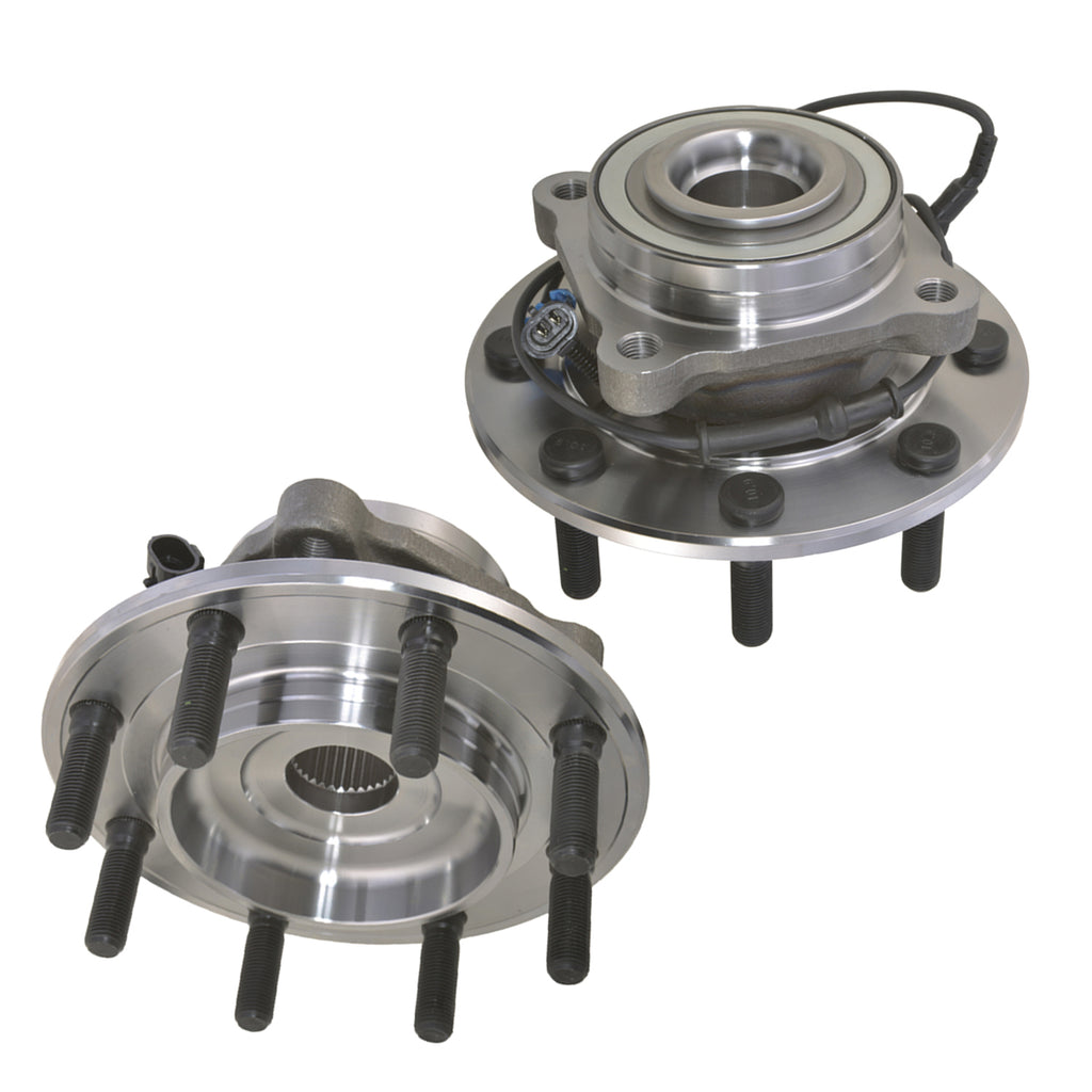 GSP Pair Front Wheel Hub Bearing Assembly For Chevy GMC Silverado Sierra 3500