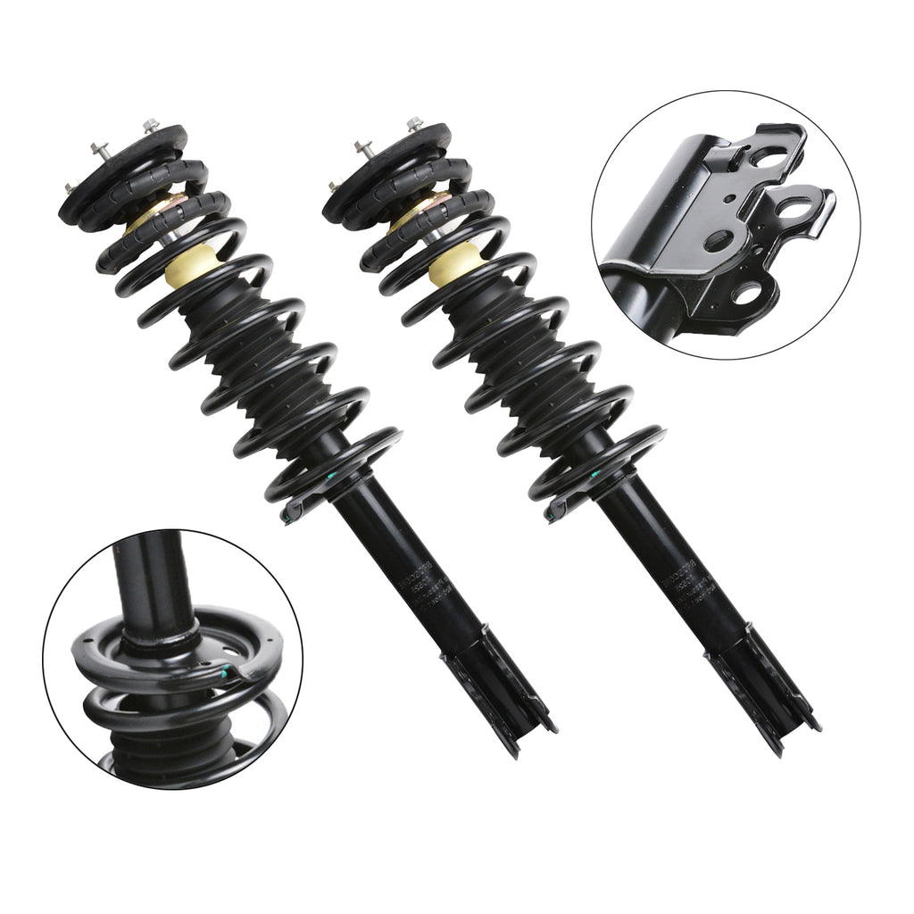 Rear Pair Complete Struts Coil Spring Assembly for Saturn SC, SC1, SC2, SL, SL1