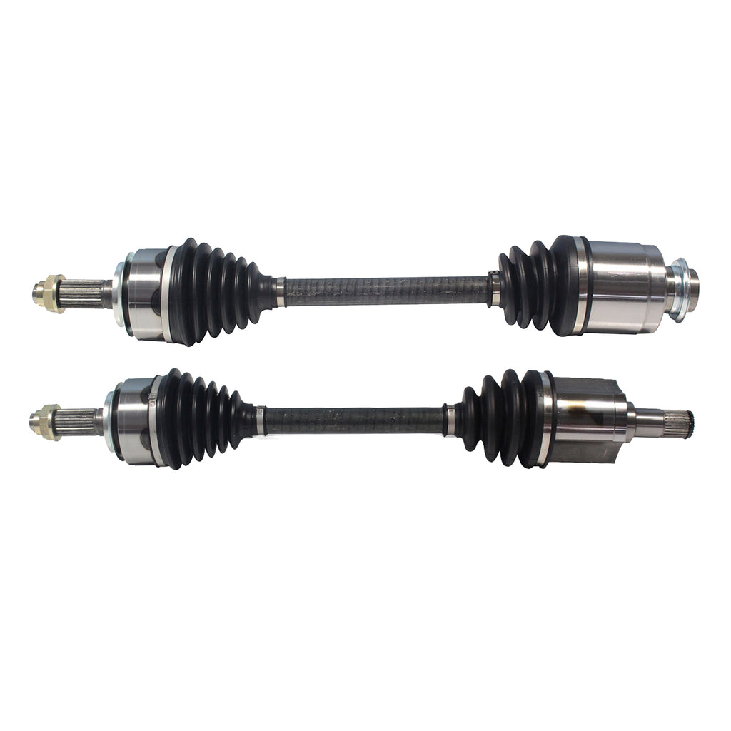 Pair CV Axle Joint Assembly Front For Honda Civic Coupe Sedan Standard Trans 1.8