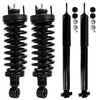 Fits 03-11 Ford Crown Victoria Lincoln Town Car Front Quick Struts & Rear Shocks