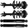 Front Complete Spring Struts and Rear Shocks for Acura MDX 2003-2006