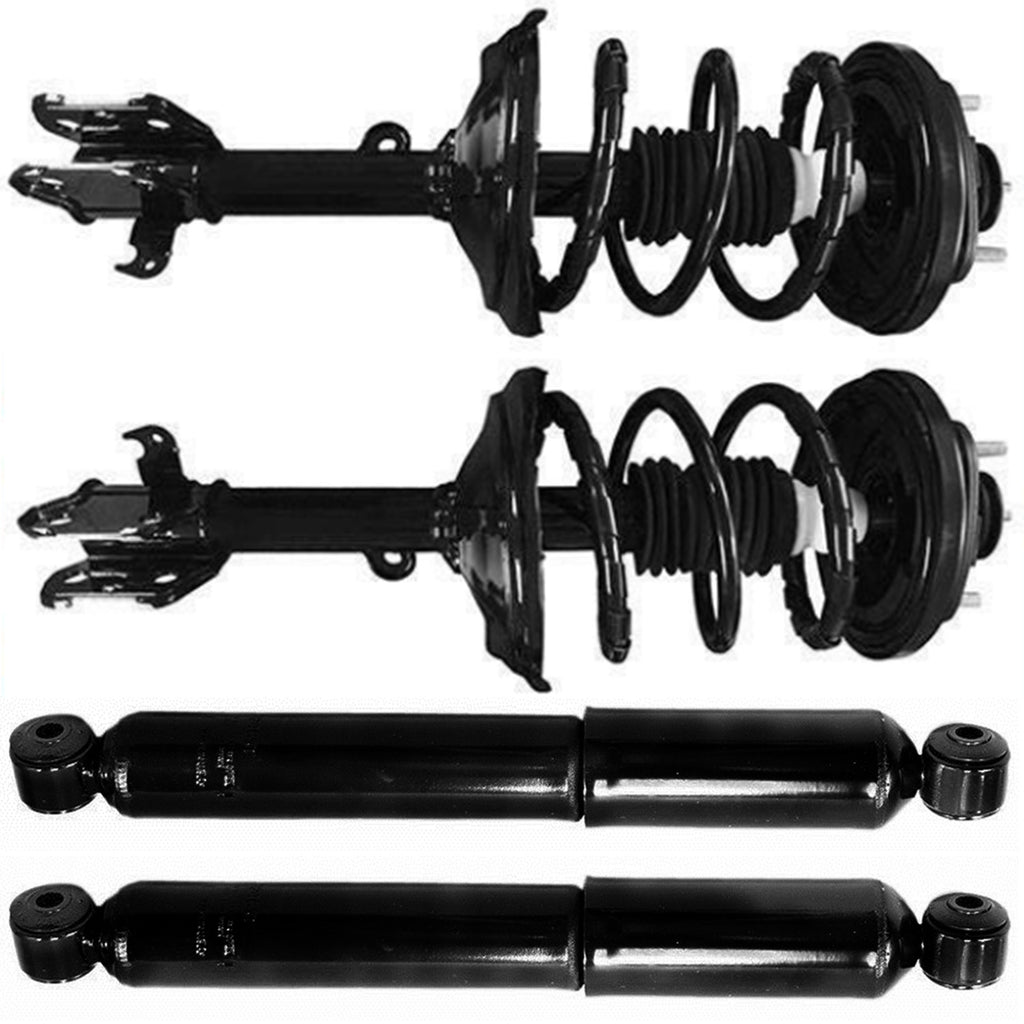 Front Complete Spring Struts and Rear Shocks for Acura MDX 2003-2006