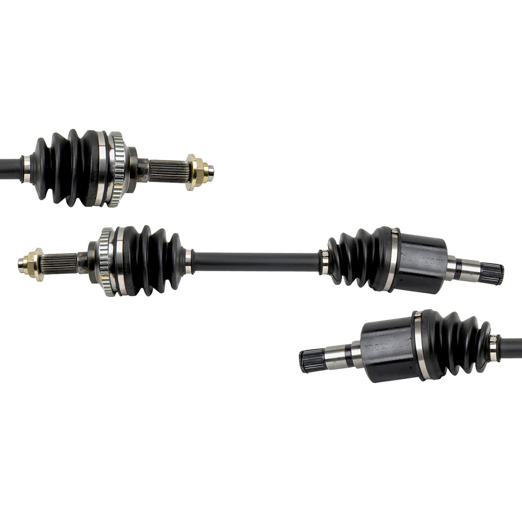 Pair CV Axle Joint Assembly Front For Mazda Protege Standard Trans 1.8L V6 95-98