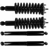 For Nissan Frontier 4.0L RWD Front Complete Strut Assembly & Rear Shocks