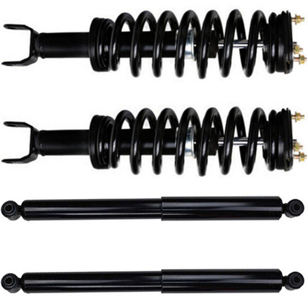 For 2006 2007 2008 Dodge Ram 1500 4x4 Front Complete Struts Rear Shocks