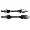 Pair CV Axle Joint Assembly Front ForMazda 3 GS GX Auto Trans 2.0L I4 2005-2009